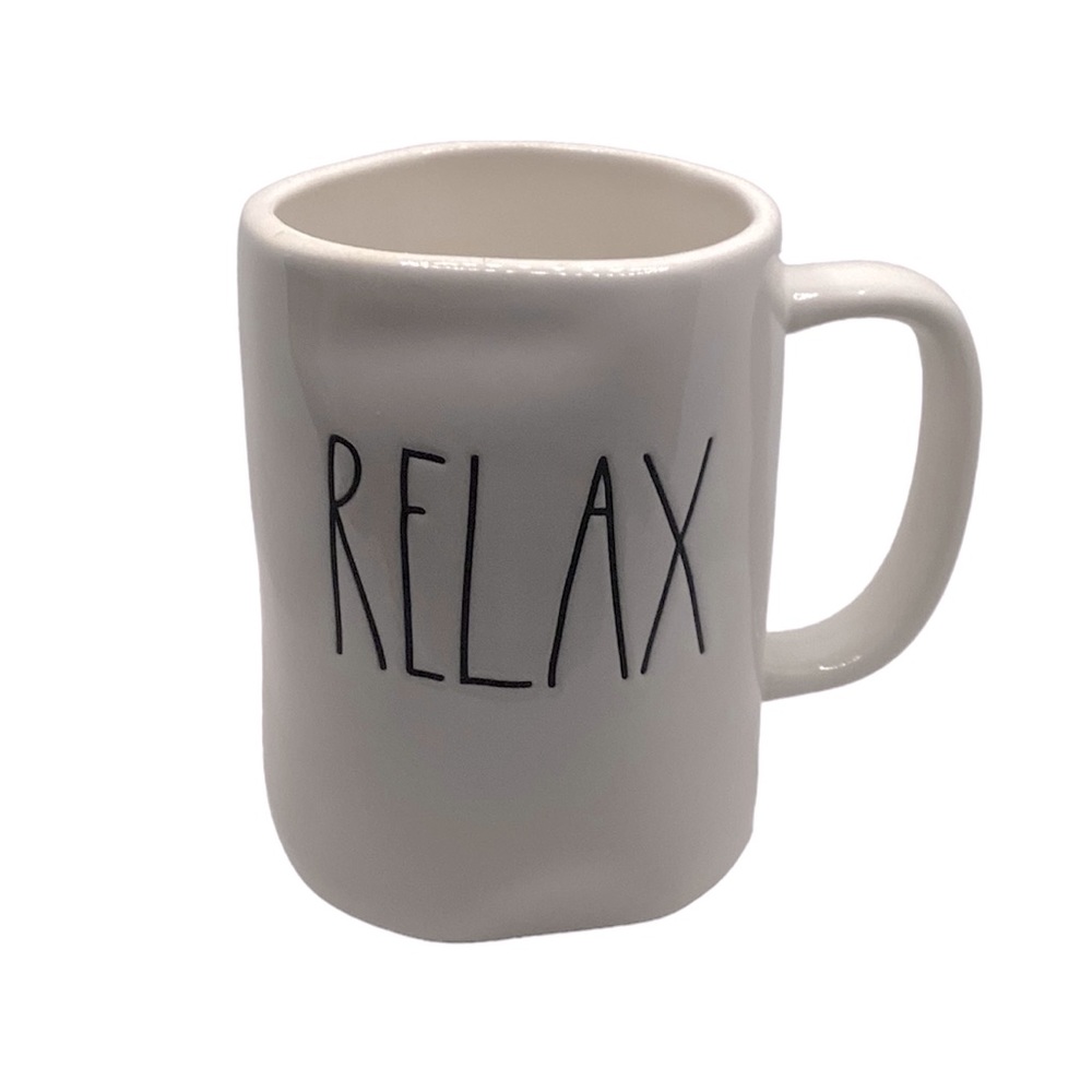 Rae Dunn RELAX Coffee Tea Mug